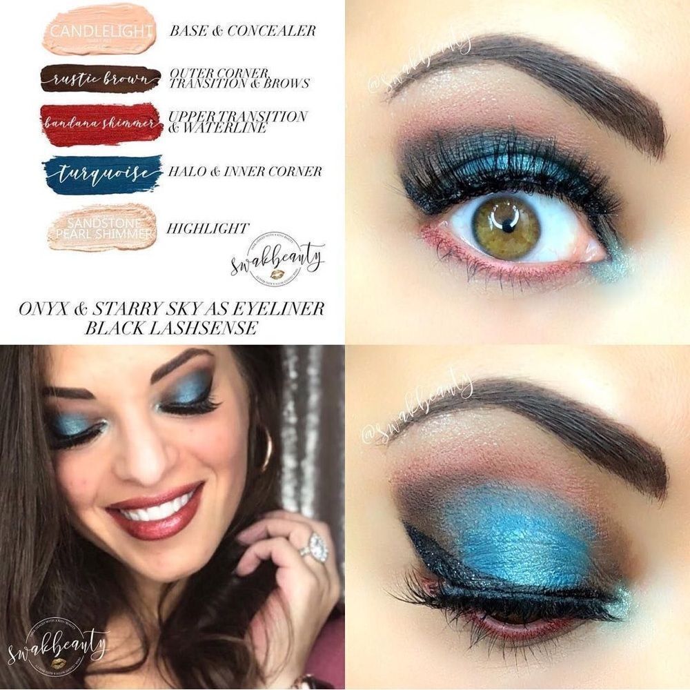 3/$30 NEW & Sealed Limited Edition Cowgirl Shadowsense TURQUOISE